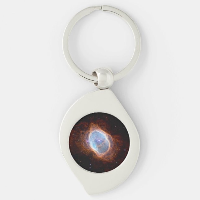 Southern Ring Nebula Space James Webb Telescope Key Ring (Front)