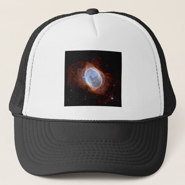 Southern Ring Nebula, Space NASA James Webb   Trucker Hat (Front)