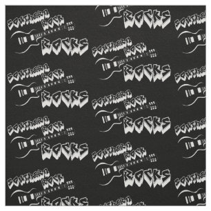 Southern rock music fabric