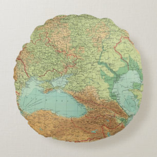 Southern Russia Round Cushion