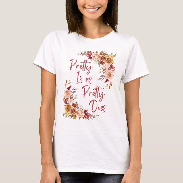 Southern Sass Floral T-Shirt (Front)