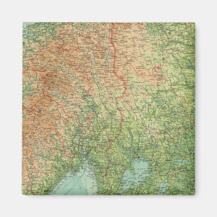 Southern Scandinavia & Denmark Magnet