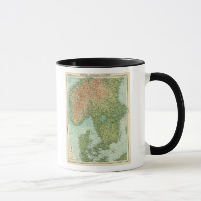 Southern Scandinavia & Denmark Mug (Right)