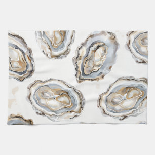 Southern Seafood Oyster Kitchen Towel