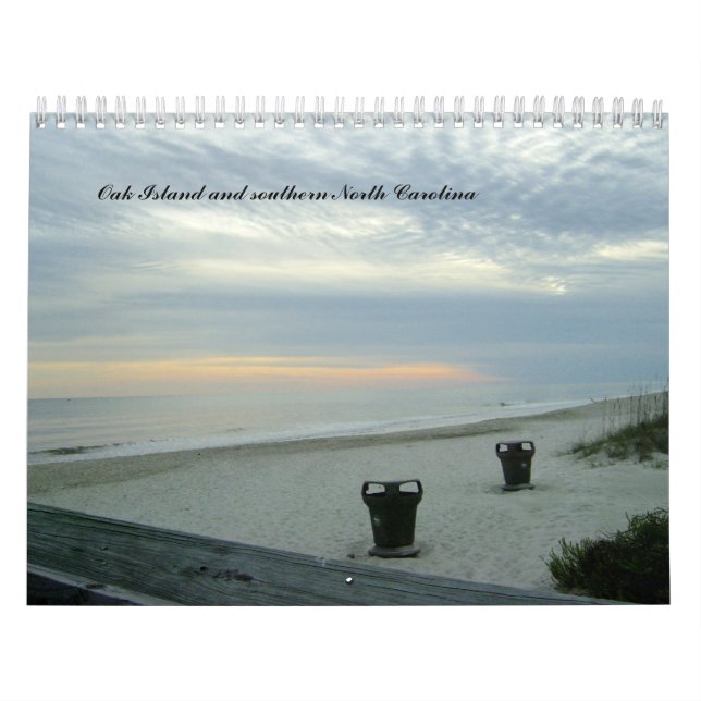 Southern Seashores of NC Calender Calendar (Cover)