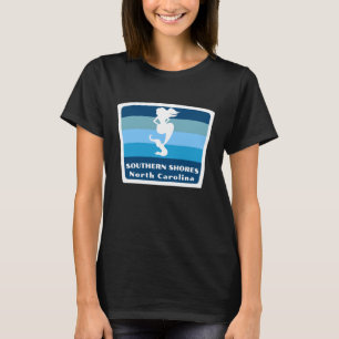 Southern Shores North Carolina NC Mermaid Vacation T-Shirt