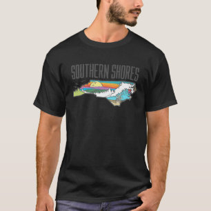 Southern Shores State of North Carolina Outdoors P T-Shirt