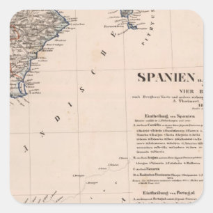Southern Spain Square Sticker