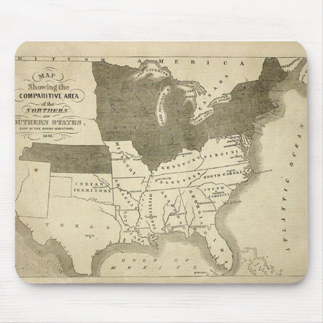 Southern States 1861 Mousepad (Front)