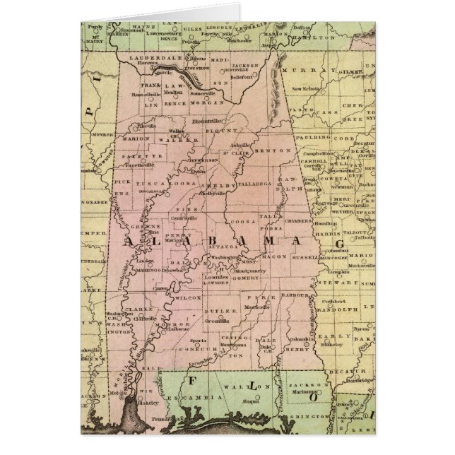 Southern States Olney Map (Front)