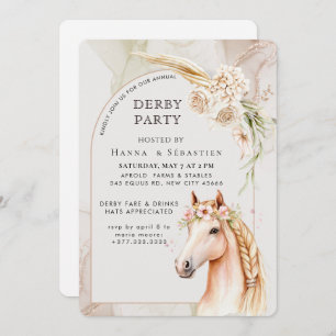Southern Style Derby Party Invitation