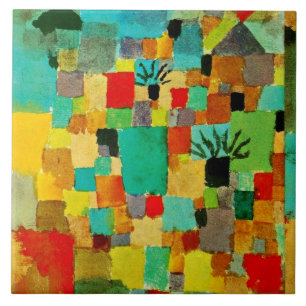 Southern Tunisian Gardens Ceramic Tile