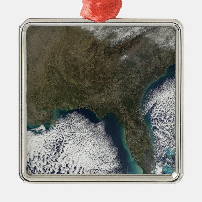Southern United States of America Metal Ornament (Front)