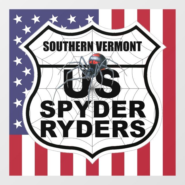 Southern Vermont Chapter - Decal Flag & Logo (Sheet)