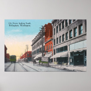 Southern View from Elk Street Poster