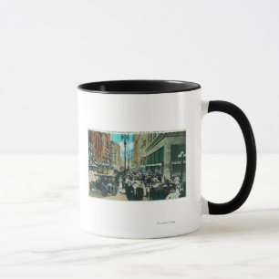 Southern View of Broadway from 6th Street Mug