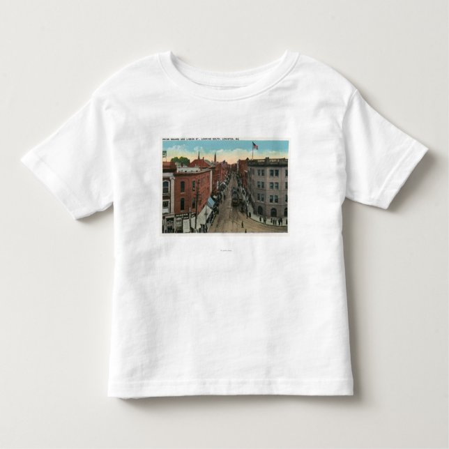 Southern View of Union Square and Lisbon Street Toddler T-Shirt (Front)