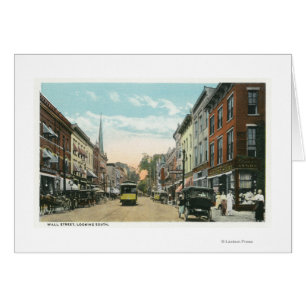 Southern View of Wall Street