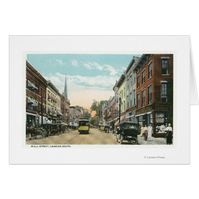 Southern View of Wall Street (Front Horizontal)