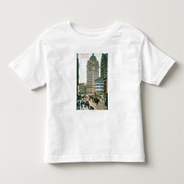 Southern View on Kearny St from Post St Toddler T-Shirt (Front)