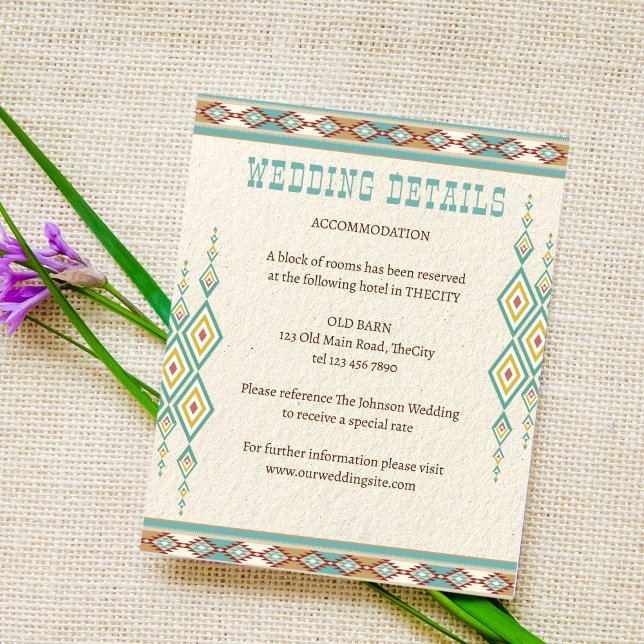 Southern western boho tribal wedding details (Creator Uploaded)