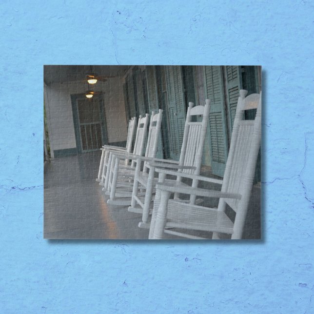 Southern White rocking chairs Jigsaw Puzzle (Creator Uploaded)