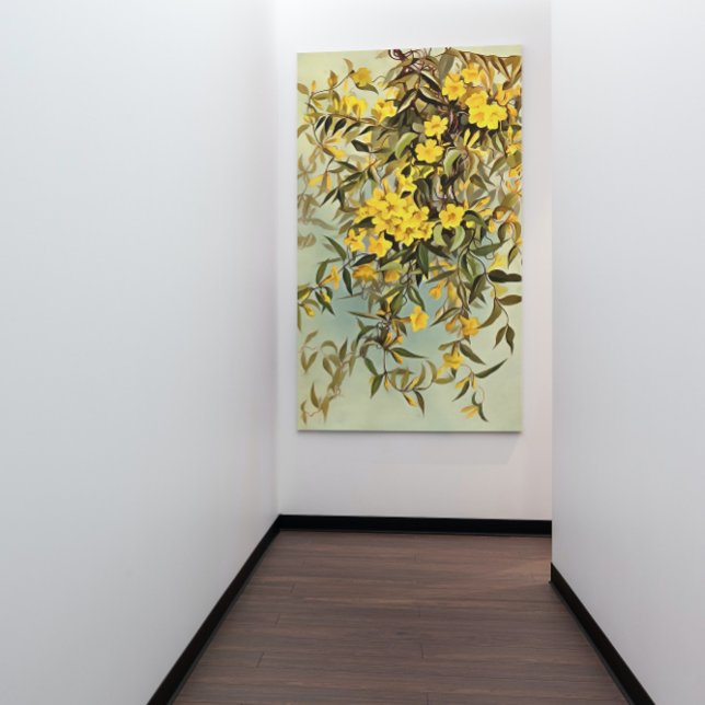 Southern Wildflower Carolina Jasmine Art Poster (Creator Uploaded)