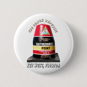 Southernmost Point 6 Cm Round Badge