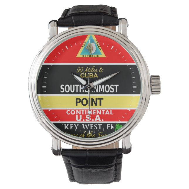Southernmost Point Buoy Key West Watch (Front)