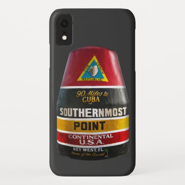 Southernmost Point Key West Case-Mate iPhone Case (Back)