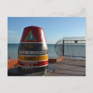 Southernmost Point,Key West,FLorida Postcard