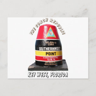 Southernmost Point Postcard