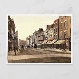 Southgate Street, Gloucester, England rare Photoch Postcard
