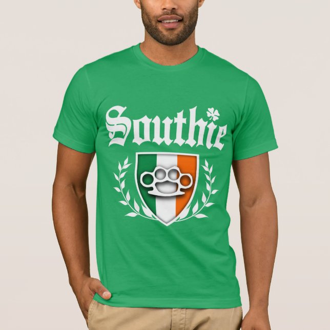 Southie Knuckle Crest T-Shirt (Front)
