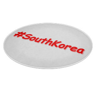 "#SouthKorea" Cute Design. Buy Now Cutting Board