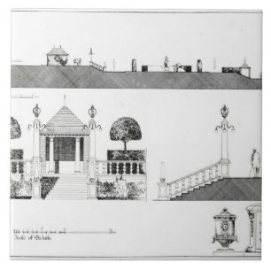 Southport: Section and Details of Upper Terrace an Ceramic Tile