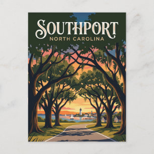 Southport USA Postcard