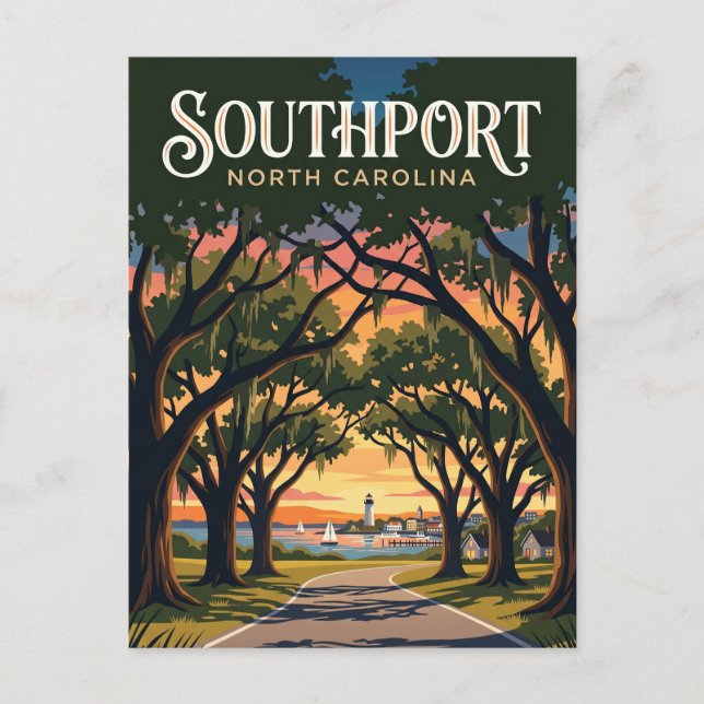 Southport USA Postcard (Front)