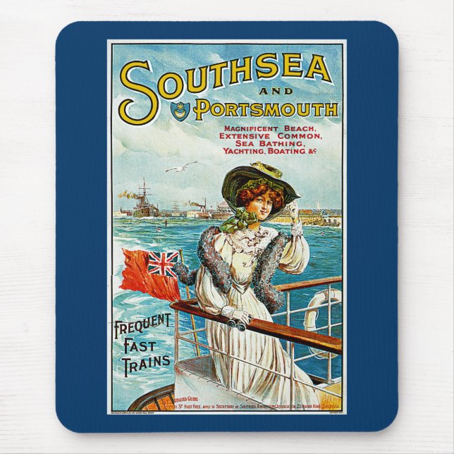 Southsea and Portsmouth Mouse Pad (Front)