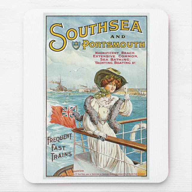 Southsea and Portsmouth Mouse Pad (Front)