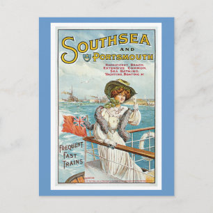 Southsea and Portsmouth Postcard
