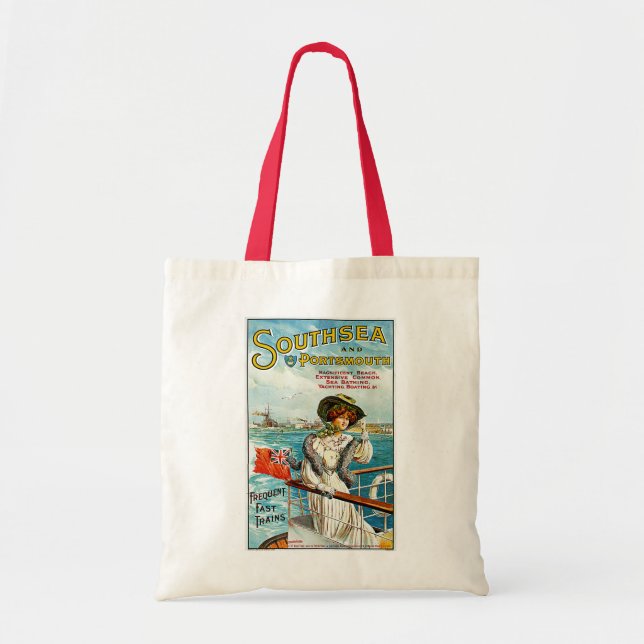 Southsea and Portsmouth Tote Bag (Front)