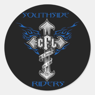 Southside Riders Helmet Sticker