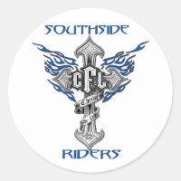 Southside Riders Helmet Sticker
