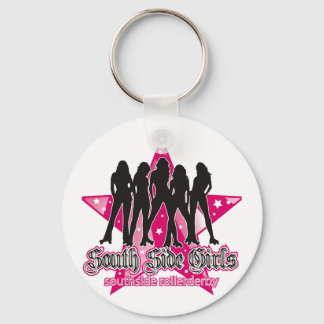 SouthSide Roller Derby Logo Key Chain