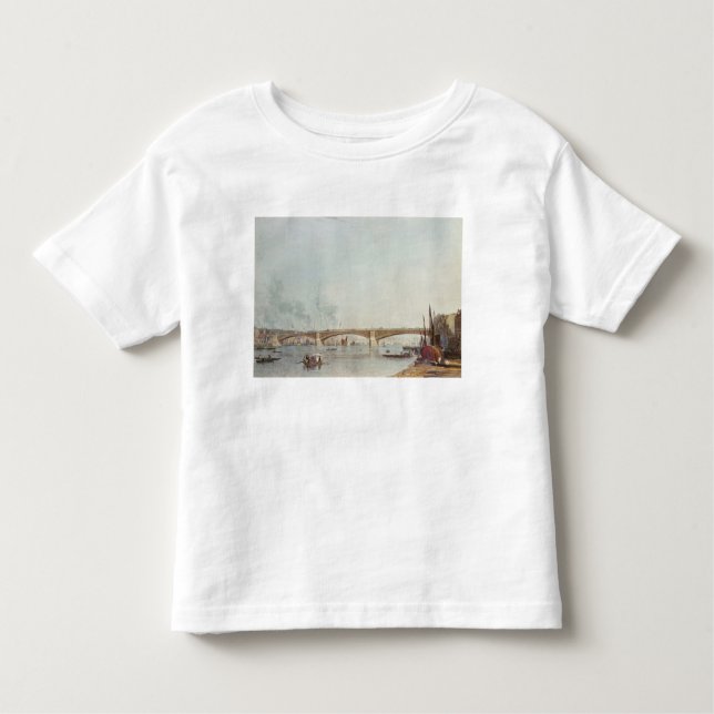Southwark Bridge, West Front, from Bankside Toddler T-Shirt (Front)