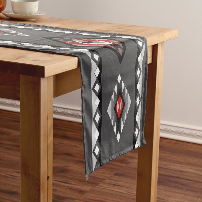 Southwest 5, changeable colour short table runner (In Situ)