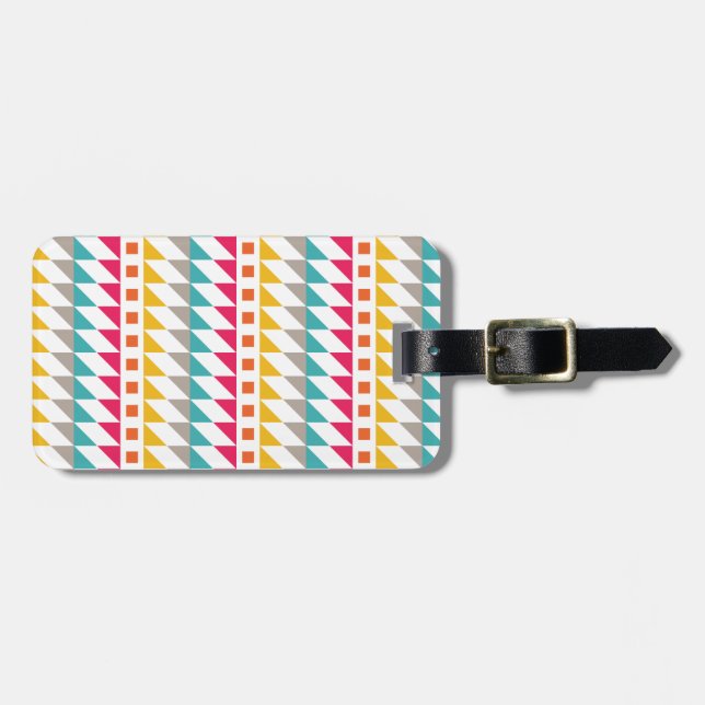 Southwest Abstract Luggage Tag (Front Horizontal)
