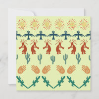 Southwest American Indian Tribal Petroglyphs Art