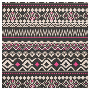 Southwest aztec pattern colourful fabric